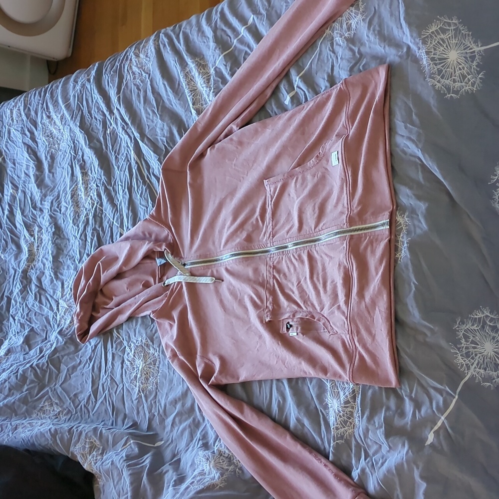 Vuori pink sweatshirt size small